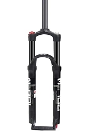 YGB Mountain Bike Fork YGB Bicycle Fork Bicycle Front Fork Bicycle Suspension Fork 26 / 27.5 / 29 In Mountain Bike Fork Air Superlight Damping MTB Straight 1-1 / 8" Double Air Valve Travel 100mm Disc Brake HL QR 9mm