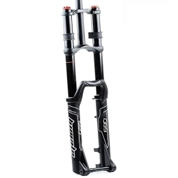 YGB Spares YGB Bicycle Fork Suspension Fork 27.5 / 29 Inches Mountain Bike Fork Air Fork 170MM Damping Rebound Adjustment, Suitable For 3.0" Fat Tire DH AM Bicycle Suspension Bicycle Front Fork