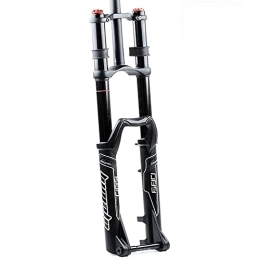 YGB Mountain Bike Fork YGB Bicycle Fork Suspension Fork Mountain bike downhill fork DH AM Downhill Front fork Soft tail Shock absorber Pneumatic fork 110MM*20MM Bicycle Front Fork