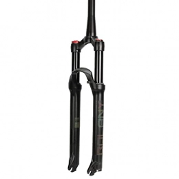 YGB Mountain Bike Fork YGB Bicycle Fork Suspension Fork Mountain Bike Suspension Fork 26 27.5 29 Inch MTB Air Fork Bicycle Air Shock Absorber Damping Adjustment Lock Out Travel 130mm Bicycle Front Fork