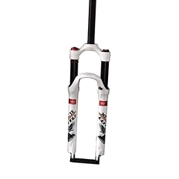 YGB Spares YGB Bicycle Fork Suspension Fork Shock Absorber Fork 26inch Mountain Bike Suspension Fork, 1-1 / 8' Lightweight Aluminum Alloy MTB Cycling Shoulder Control Bicycle Front Fork
