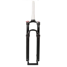 YGB Mountain Bike Fork YGB Durable Fat Tire Front Suspension Fork MTB Bike Air Fork 26 / 27.5 / 29 Inch Double Air Chamber Fork Bicycle Shock Absorber ABS Lock 1-1 / 8" QR Disc Brake 1720g Mountain Bike Fork