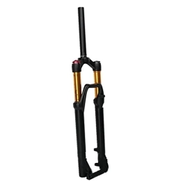 YGB Mountain Bike Fork YGB Durable Suspension Fork Carbon Air Fork Suspension Mountain Bike Bicycle MTB Fork Carbon Steerer Tube Lock Out 26" / 27.5" Bicycle Front Fork