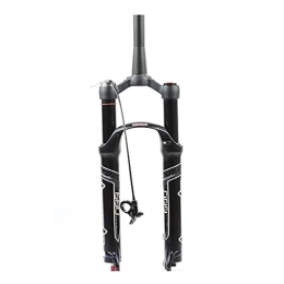 YGB Mountain Bike Fork YGB Durable Suspension Fork Mountain bike Suspension Fork Adjustable damping Straight tube / spinal canal air pressure fork Rebound Adjust QR Lock Out Ultralight Wire control Bicycle Front Fork