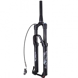 YGB Mountain Bike Fork YGB Durable Suspension Fork Suspension Fork 26 27.5 Universal Remote Control Mountain Bike Air Pressure Shock Lock Out Damping Adjustment 120MM Bicycle Front Fork