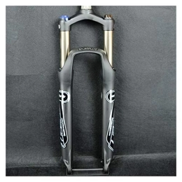 YING-pinghu Mountain Bike Fork YING-pinghu Bike Front Fork Bicycle Components Bicycle fork 26 / 27.5 / 29inch mountain bikes fork Suspension Bike Bicycle MTB Fork Manual Contorl Alloy Disc Brake Oil 9mmQR (Color : 27.5 A matte black)