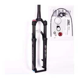 YING-pinghu Mountain Bike Fork YING-pinghu Bike Front Fork Bicycle Components Manitou R7 PRO Bicycle Fork 26 27.5 inches Mountain MTB air Bike Fork Matte Black Suspension pk Machete Marvel 2020 1560g (Color : Cone27.5black remote)
