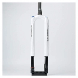 yingweifeng-01 Mountain Bike Fork yingweifeng-01 Bicycle Fork Mountain Bike Fork 27.5 29er RS1 ACS Solo Air 100 * 15MM Predictive Steering Suspension Oil And Gas Fork Bike Front Fork (Color : 29INCH White)