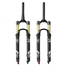 YINLIN Mountain Bike Fork YINLIN Bicycle Front Forks Downhill Fork 26 27.5 29 Inch, Disc Brake Hard Fork MTB Bicycle Fork Bicycle Accessories Fork Straight / Remote Control For 1.5-2.45 Tires Style A-27.5inch
