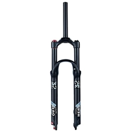 YLKCU Spares YLKCU Bicycle Fork 26 27.5 29 Inch Suspension Fork MTB Mountain Bike Front Fork with Damping Adjustment, 120mm Travel 9mmQR, Tapered Line, A-26inch