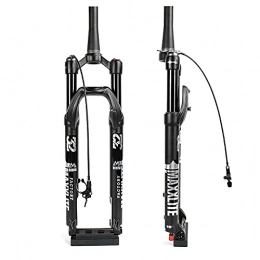 YMSHD Mountain Bike Fork YMSHD 29"air fork bicycle suspension fork, 9mm quick release mountain bike fork with damping adjustment suitable for mountain bike city bikes racing bikes