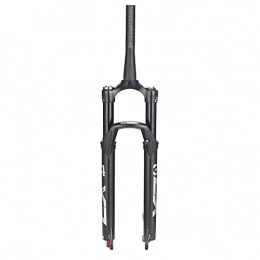 YMSHD Spares YMSHD Air Fork Bicycle Suspension Fork, 26 / 27.5 / 29"Air Suspension Fork Mtb Bicycle Fork Mountain Bike Fork With Damping Adjustment 9Mmqr Spring Travel 120Mm, 29" -Tapered Manual
