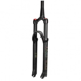 YMSHD Spares YMSHD Cycling Forks Mountain Bike Air Fork 26"27.5" 29"Bicycle Suspension Fork Mtb Remote Lockout Damping Adjustment 1-1 / 8" Travel 100Mm Black Gold
