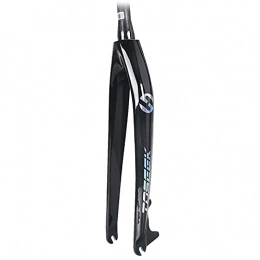 YMSHD Mountain Bike Fork YMSHD Mountain Bike Front Fork T800 Mtb Full Carbon Mountain Bike Rigid Fork Ultralight Bicycle Fork, Conical Tube, Disc Brake, 9Mm Quick Release, 26