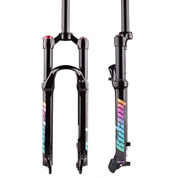 YMSHD Spares YMSHD Suspension Fork 26 27 5 29 Inch Lightweight Shoulder Control Mtb Fork Made of Magnesium Alloy Suspension Fork Mountain Bike Cycle Path: 100 Mm, 26In