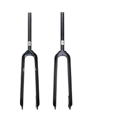 YOIQI Spares YOIQI Bike Forks 1 Pcs Black Full Carbon Fork Mtb / Carbon Fork 1-1 / 8 Mtb Forks (Color : 5)