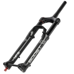 YOJOLO Spares YOJOLO MTB Fork 27.5 / 29 Inch Mountain Bike Air Suspension Forks Travel 140mm DH / AM Bicycle Front Fork Rebound Adjust 1-1 / 2'' Tapered Thru Axle 15x110mm Disc Brake Manual Lockout
