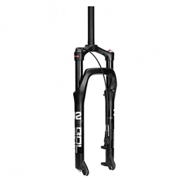 YQQQQ Mountain Bike Fork YQQQQ 26 Inch Alloy Air Fork 1-1 / 8" Travel 115mm Width 135mm Suspension Fork for 4.0" Tire (Color : Black, Size : 26inch)