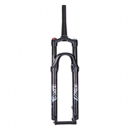 YQQQQ Spares YQQQQ Bike Tapered Suspension Fork, Magnesium Alloy High Strength Air Front Forks Travel: 120mm (Color : 27.5 inch)