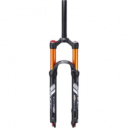 YQQQQ Mountain Bike Fork YQQQQ Front Forks Mountain Bike 26 / 27.5 Inch, 1-1 / 8" MTB Downhill Suspension Forks, Bicycle Air Forks (Color : Black, Size : 26inch)