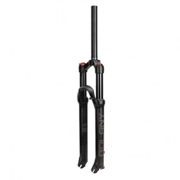 YQQQQ Mountain Bike Fork YQQQQ Mountain Bike Front Fork 26 / 27.5 / 29 Inch, Alloy Air Quick Release Damping Adjustment MTB Bicycle Suspension Fork (Color : Straight-manual lockout, Size : 27.5inch)