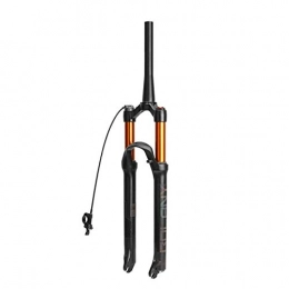YQQQQ Spares YQQQQ MTB Bike Air Suspension Fork 26 27.5 29 Inch Damping Adjustment 120mm Travel (Color : Tapered-remote lockout, Size : 29inch)