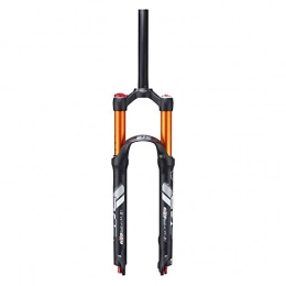 YQQQQ Mountain Bike Fork YQQQQ MTB Bike Suspension Fork 26" 27.5" Lightweight Front Forks 1-1 / 8" Travel: 120mm Double Air Chamber (Size : 27.5 inches)