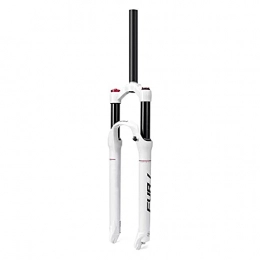 YQQQQ Mountain Bike Fork YQQQQ Suspension Fork 26" 27.5" 29" Mountain Bike Front Forks 1-1 / 8" Lightweight Alloy Travel: 120mm (Color : White, Size : 26inch)