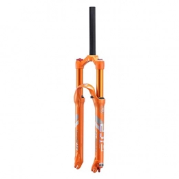 YQQQQ Spares YQQQQ Suspension Fork MTB Bike 26" 27.5" Alloy Air Forks (Color : Orange, Size : 26 inches)