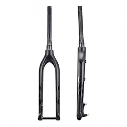 YSHUAI Spares YSHUAI 27.5 29 in Front Fork Suspension Fork Bike Carbon Fork Rigid Bike MTB Rigid Carbon Fork Axle Thru 15X100mm Mount Forks, 29inch
