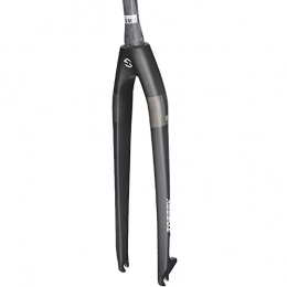 YSHUAI Mountain Bike Fork YSHUAI Bicycle Fork, Bicycle Front Fork, 700c Bicycle Cone Forks, Carbon Road Bike, Shockproof, Cone, Rigid Forks For Road Bikes, Mountain Bikes, Gray, 29 inch
