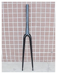 YZLP Spares YZLP Front forks for mountain bike Bike Suspension Fork Light Weight 700c Full Carbon Bicycle Fork Tapered Road Bike Fork (Color : Black)