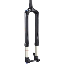 Z-LIANG Spares Z-LIANG MTB Carbon Bicycle Fork Mountain Bike Fork 27.5 29er RS1 ACS Solo Air 100 * 15MM Predictive Steering Suspension Oil and Gas Fork (Color : 27.5inch Black)