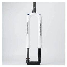 Z-LIANG Spares Z-LIANG RS1 MTB Carbon Fork Mountain Bike Fork Air 27.5 29" ACS Solo Thru 100 * 15MM Predictive Steering Suspension Oil and Gas Fork (Color : 27.5inch White)