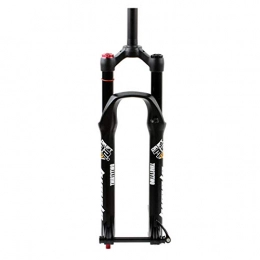 ZCXBHD Mountain Bike Fork ZCXBHD 26 / 27.5 / 29in MTB Suspension Forks Air Fork Mountain Bike Shock Fork With Rebound Adjust Travel 100mm 1-1 / 8" Thru Axle 15mm*100mm Hand / Line Control (Color : HL, Size : 26in)