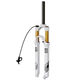 ZCXBHD Mountain Bike Fork ZCXBHD Air Mountain Bike Suspension Fork 26 27.5 29 inch Aluminum Alloy MTB Front Forks Rebound Adjustment 1-1 / 8" / 1-1 / 2" Straight / Tapered Tube Travel 100mm QR 9mm Disc Brake
