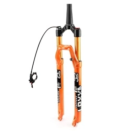 ZCXBHD Mountain Bike Fork ZCXBHD Air Mountain Bike Suspension Fork 27.5 29 inch Rebound Adjustment 1-1 / 8" / 1-1 / 2" Straight / Tapered Tube Aluminum Alloy MTB Front Forks Travel 100mm QR 9mm Disc Brake