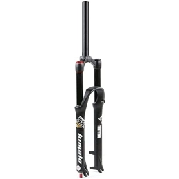 ZCXBHD Mountain Bike Fork ZCXBHD Bicycle MTB Suspension Fork 26 27.5 29 Inch Rebound Adjustment 130mm Travel QR 9 mm Magnesium Alloy Mountain Bike Air Fork Disc Brake (Color : Straight Manual, Size : 27.5 inch)