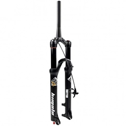 ZCXBHD Mountain Bike Fork ZCXBHD Bicycle MTB Suspension Fork 26 27.5 29 Inch Rebound Adjustment 130mm Travel QR 9 mm Magnesium Alloy Mountain Bike Air Fork Disc Brake (Color : Tapered Remote, Size : 29 inch)