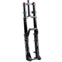 ZCXBHD Spares ZCXBHD Mountain Bike Downhill Front Fork DH AM Fork Air Suspension Fork Rebound Adjustment 110MM*20MM Thru Axle Travel 170mm 3.0 Tire 1-1 / 8" Double Shoulder HL (Size : 27.5in)