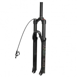 ZCXBHD Spares ZCXBHD Mountain bike fork 26 27.5 29 Inch MTB Suspension Fork, Travel 100mm Damping Adjustment AIR Pneumatic System Aluminum Alloy Tube Matte (Color : B, Size : 29 inches)