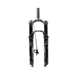 ZCXBHD Mountain Bike Fork ZCXBHD Mountain bike Suspension Fork Adjustable damping Straight tube / spinal canal air pressure fork Rebound Adjust QR Lock Out Ultralight Wire control (Color : Straight Remote, Size : 27.5inch)