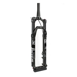 ZCXBHD Mountain Bike Fork ZCXBHD MTB Bicycle Suspension Forks 26 27.5 29 inch Damping Rebound Adjustment Aluminum Alloy Air Mountain Bike Fork Tapered Tube 1-1 / 2" Travel 100mm Thru Axle 15mm Disc Brake (Size : 29 inch)