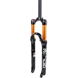 ZCXBHD Mountain Bike Fork ZCXBHD MTB Bike Front Forks 26 / 27.5 / 29 Inch Air Mountain Bicycle Suspension Fork Straight Tube 1-1 / 8" HL Front Fork QR 9 Mm Travel 100mm Disc Brakes Manual Lockout (Size : 29 inch)