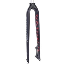 ZCXBHD Mountain Bike Fork ZCXBHD MTB Rigid Fork Suspension Front Forks Straight Tube Super Light Aluminum Alloy Hub Spacing 100mm Fit Road XC Mountain Bikes