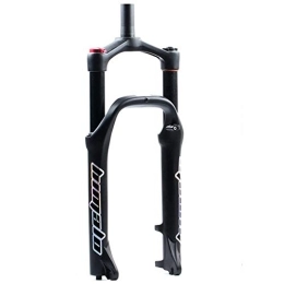 ZCXBHD Spares ZCXBHD Suspension Mountain Bike Fork (shoulder Control) 100mm Straight Pipe Travel Aluminum Alloy 135mm Fat Fork Black 20 Inches