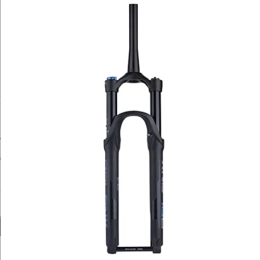 ZECHAO Mountain Bike Fork ZECHAO 1-1 / 2" Mountain Bike Front Fork, 27.5 / 29in Lightweight Alloy 140mm Travel 34mm Inner Tube Rebound Adjustment 15 * 100mm Axle Accessories (Color : Manual Lock, Size : 29inch)