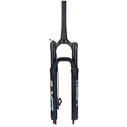 ZECHAO Spares ZECHAO 120mm Travel 26 27.5 29" MTB Bicycle Suspension Fork, 1-1 / 2" Rebound Adjust Aluminum Alloy Air Mountain Bike Suspension Fork Accessories (Color : Black, Size : 27.5inch)