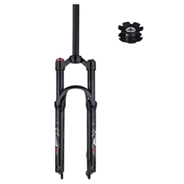 ZECHAO Spares ZECHAO 120mm Travel Mountain Bike Suspension Forks, Magnesium Alloy Quick Release Disc Brake 26 27.5 29in Manual / Crown Lockout MTB Forks Accessories (Color : Black-Manual Lock, Size : 27.5inch)