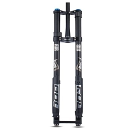 ZECHAO Spares ZECHAO 160mm Travel Air Mountain Bike Suspension Fork, 26 / 27.5 / 29in Double Shoulder Fork Inverted Fork Disc Brake 15 * 110mm Axle Accessories (Color : Tapered, Size : 26inch)